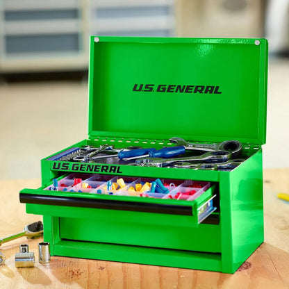 Engraved U.S. General Mini Tool Box – “Garage Grit” Limited Edition Series