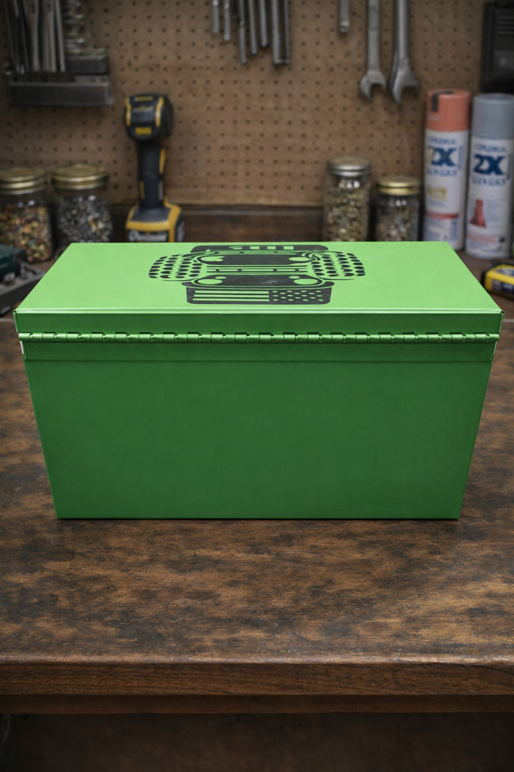 Engraved U.S. General Mini Tool Box – “Garage Grit” Limited Edition Series