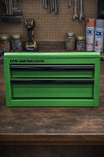 Engraved U.S. General Mini Tool Box – “Garage Grit” Limited Edition Series